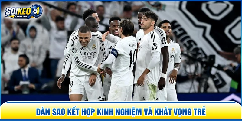 Dàn sao kết hợp kinh nghiệm và khát vọng trẻ