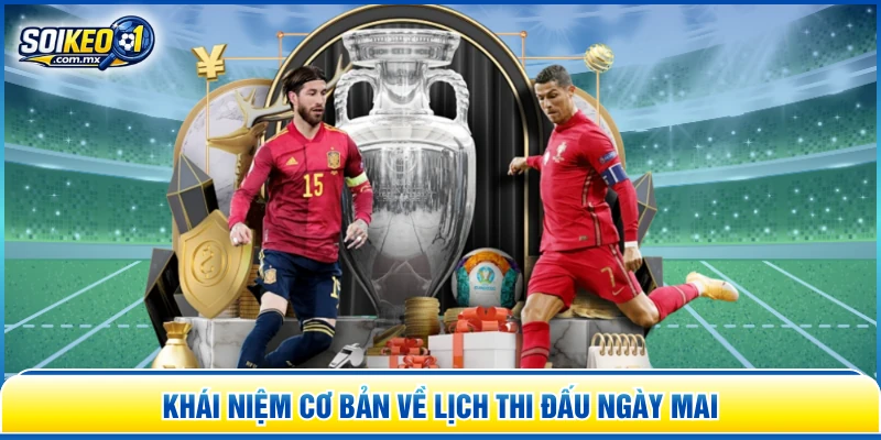 Khái niệm cơ bản về lịch thi đấu ngày mai 