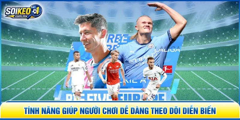 Tính năng giúp người chơi dễ dàng theo dõi diễn biến